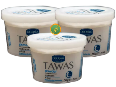 DeoPlus Tawas Powder for Underarm &amp; Foot (50g)